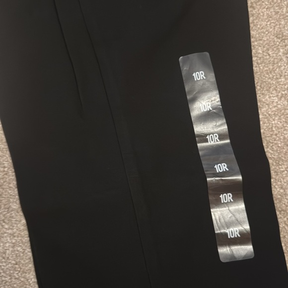 New Black Express Columnist pants. Size 10R. Barely boot, high rise. Stretch - Picture 5 of 10